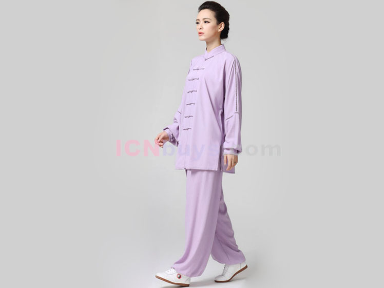 Tai Chi Clothing Long-sleeve Casual Style Linen Suit